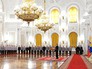 Торжественная церемонии представления высших офицеров в Кремле Торжественная церемонии представления высших офицеров в Кремле