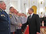 Владимир Путин на торжественной церемонии представления высших офицеров Владимир Путин на торжественной церемонии представления высших офицеров