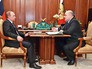 Президент России Владимир Путин и руководитель ФНМ Михаил Мишустин Президент России Владимир Путин и руководитель ФНМ Михаил Мишустин