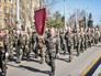 Участники праздничных мероприятий, посвященных годовщине освобождения Одессы от немецко-фашистских захватчиков на площади 10-го апреля в Одессе Участники праздничных мероприятий, посвященных годовщине освобождения Одессы от немецко-фашистских захватчиков на площади 10-го апреля в Одессе