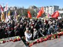 Участники праздничных мероприятий, посвященных годовщине освобождения Одессы от немецко-фашистских захватчиков на площади 10-го апреля в Одессе Участники праздничных мероприятий, посвященных годовщине освобождения Одессы от немецко-фашистских захватчиков на площади 10-го апреля в Одессе