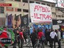 Акция против нацистских организаций на Украине в Мадриде Акция против нацистских организаций на Украине в Мадриде