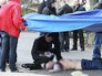 На месте убийства журналиста Олеся Бузины На месте убийства журналиста Олеся Бузины