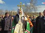 Патриарх Московский и всея Руси Кирилл освещает строительство храма Патриарх Московский и всея Руси Кирилл освещает строительство храма