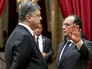 Президент Украины Пётр Порошенко и президент Франции Франсуа Оланд Президент Украины Пётр Порошенко и президент Франции Франсуа Оланд