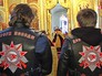 Мотоциклисты из всероссийского клуба "Ночные волки" в храме Мотоциклисты из всероссийского клуба "Ночные волки" в храме