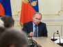 Президент России Владимир Путин проводит совещание с членами правительства РФ Президент России Владимир Путин проводит совещание с членами правительства РФ