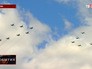 Пролёт военных самолетов над Москвой Пролёт военных самолетов над Москвой