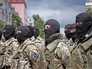 Бойцы украинского батальона "Азов" Бойцы украинского батальона "Азов"