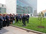 Высаживание "дерева мира и единства" в честь 70-летия окончания Второй Мировой войны у здания ООН Высаживание "дерева мира и единства" в честь 70-летия окончания Второй Мировой войны у здания ООН