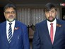 Полпред ЛНР Владислав Дейнего и полпред ДНР Денис Пушилин Полпред ЛНР Владислав Дейнего и полпред ДНР Денис Пушилин