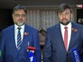 Полпред ЛНР Владислав Дейнего и полпред ДНР Денис Пушилин Полпред ЛНР Владислав Дейнего и полпред ДНР Денис Пушилин