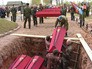 Церемония перезахоронения останков советских солдат Церемония перезахоронения останков советских солдат