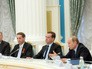Николай Патрушев, Сергей Нарышкин, Дмитрий Медведев и Владимир Путин Николай Патрушев, Сергей Нарышкин, Дмитрий Медведев и Владимир Путин