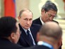 Президент России Владимир Путин на встрече с монгольской делегацией Президент России Владимир Путин на встрече с монгольской делегацией