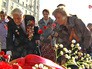 Возложение цветов к воинскому мемориалу Возложение цветов к воинскому мемориалу