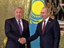 Президент России Владимир Путин и президент Казахстана Нурсултан Назарбаев Президент России Владимир Путин и президент Казахстана Нурсултан Назарбаев