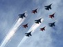 Пролёт военных самолетов над Москвой Пролёт военных самолетов над Москвой