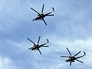Пролет военных вертолетов Пролет военных вертолетов