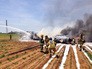 Спасатели на месте падения самолёта в Испании Спасатели на месте падения самолёта в Испании