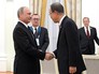 Президент России Владимир Путин и генсек ООН Пан Ги Мун Президент России Владимир Путин и генсек ООН Пан Ги Мун