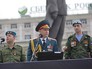 Глава Донецкой народной республики Александр Захарченко принимает парад Победы Глава Донецкой народной республики Александр Захарченко принимает парад Победы