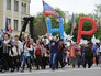Участники парада в ДНР Участники парада в ДНР