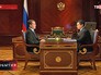 Премьер-министр Дмитрий Медведев и генеральный директор предприятия Олег Сиенко Премьер-министр Дмитрий Медведев и генеральный директор предприятия Олег Сиенко