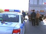 Автомобиль ДПС на месте ДТП с участием грузовика Автомобиль ДПС на месте ДТП с участием грузовика