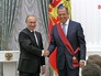 Президент России Владимир Путин награждает главу МИД России Сергея Лаврова Президент России Владимир Путин награждает главу МИД России Сергея Лаврова