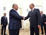 Президент России Владимир Путин и премьер-министр Ирака Хайдар Абади Президент России Владимир Путин и премьер-министр Ирака Хайдар Абади