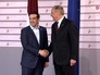 Премьер-министр Греции Алексис Ципрас и президент Латвии Андрис Берзиньш Премьер-министр Греции Алексис Ципрас и президент Латвии Андрис Берзиньш
