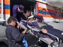 Эвакуация пострадавшего на вертолёте МЧС России Эвакуация пострадавшего на вертолёте МЧС России