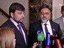 Полпред ДНР Денис Пушилин и полпред ЛНР Владислав Дейнего Полпред ДНР Денис Пушилин и полпред ЛНР Владислав Дейнего