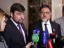 Полпред ДНР Денис Пушилин и полпред ЛНР Владислав Дейнего Полпред ДНР Денис Пушилин и полпред ЛНР Владислав Дейнего