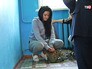 Сбежавший леопард на лестничной клетке Сбежавший леопард на лестничной клетке