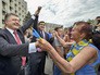 Пётр Порошенко и Михаил Саакашвили Пётр Порошенко и Михаил Саакашвили