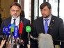Заместитель председателя Народного Совета ДНР Денис Пушилин и представитель ЛНР Владислав Дейнего Заместитель председателя Народного Совета ДНР Денис Пушилин и представитель ЛНР Владислав Дейнего