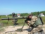 Украинские военные ведут обстрел в Донбассе Украинские военные ведут обстрел в Донбассе