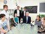 Сергей Собянин в просветительском центре "Экошкола — Кусково" Сергей Собянин в просветительском центре "Экошкола — Кусково"