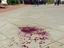 Место столкновения украинской милиции и радикалов Место столкновения украинской милиции и радикалов