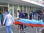 Эвакуация пострадавших при взрыве в детском лагере Эвакуация пострадавших при взрыве в детском лагере