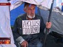 Акция протеста в центре Киева Акция протеста в центре Киева