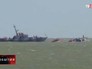 На месте взрыва украинского катера в Мариуполе На месте взрыва украинского катера в Мариуполе