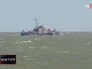 На месте взрыва украинского катера в Мариуполе На месте взрыва украинского катера в Мариуполе