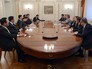 Президент России Владимир Путин во время переговоров с главой парламента Китая Чжаном Дэцзяном Президент России Владимир Путин во время переговоров с главой парламента Китая Чжаном Дэцзяном