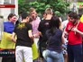 Участники пикета у российского генконсульства в Харькове Участники пикета у российского генконсульства в Харькове