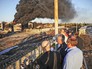 Пожар на нефтебазе под Киевом Пожар на нефтебазе под Киевом