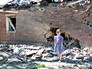 Последствия обстрела жилых кварталов в Донбассе Последствия обстрела жилых кварталов в Донбассе