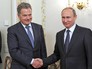 Президент России Владимир Путин и президент Финляндии Саули Ниинистё Президент России Владимир Путин и президент Финляндии Саули Ниинистё